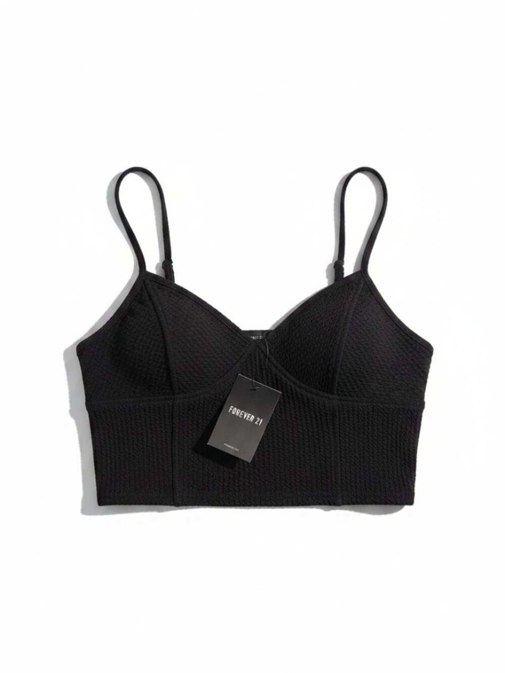 Forever 21 NWT knit crop‎ top size small